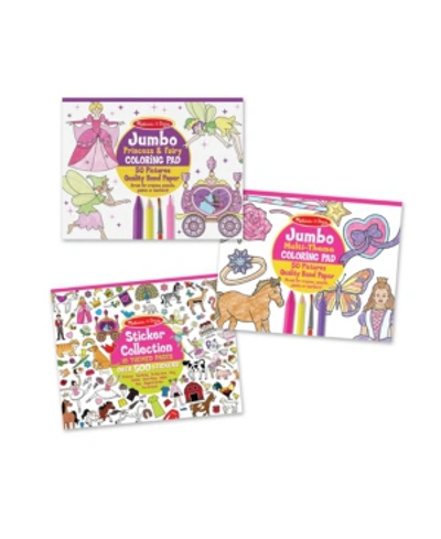 Melissa & Doug Melissa And Doug Girls Activity Bundle In No Color