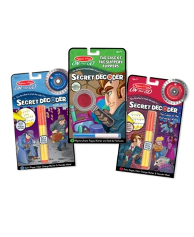 Melissa & Doug Melissa And Doug Secret Decoder Spy Bundle