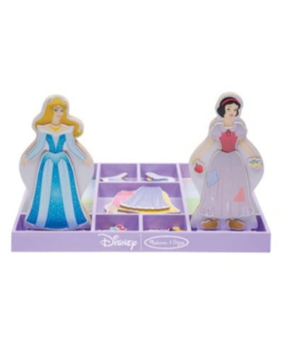 Melissa & Doug Sleeping Beauty & Snow White Wooden Magnetic Dress-up