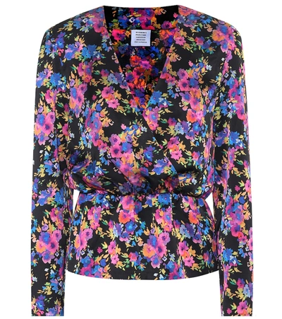 Vetements Floral Blouse In Multicoloured