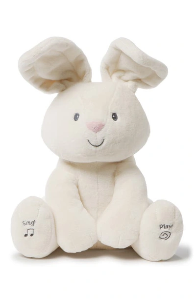 Gund Babies' Flora Musical Stuffed Animal In Cream