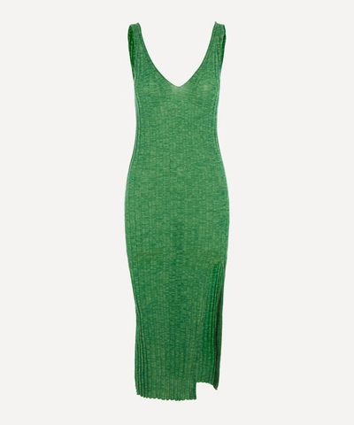 Paloma Wool Livin Knit Midi-dress In Green | ModeSens