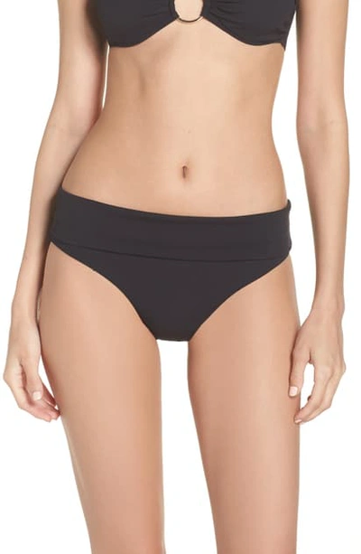 Melissa Odabash Brussels Bikini Bottoms In Black Ribbed