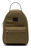 Herschel Supply Co Mini Nova Backpack In Khaki Green