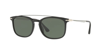 Persol Green Square Mens Sunglasses Po3173s 95/31 54 In Polarized Green