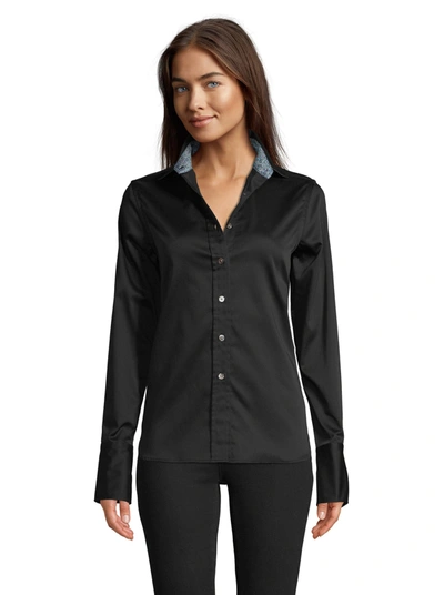 Robert Graham Priscilla Shirt In Black