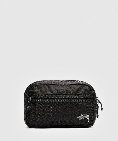 Stussy Waist Bag In Black Nylon