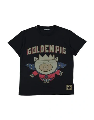 Dolce & Gabbana Babies' T-shirts In Blue