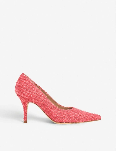 Lk Bennett Harmony Tweed Courts In Pin-candy