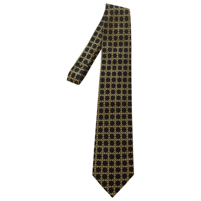 Pre-owned Etro Silk Tie In Yellow