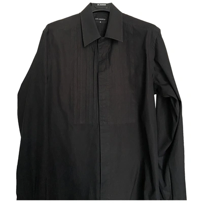 Pre-owned Karl Lagerfeld Shirt In Black