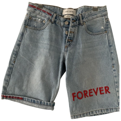 Pre-owned Each X Other Each X Blue Denim - Jeans Shorts