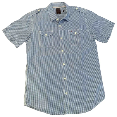 Pre-owned Tommy Hilfiger Shirt In Blue
