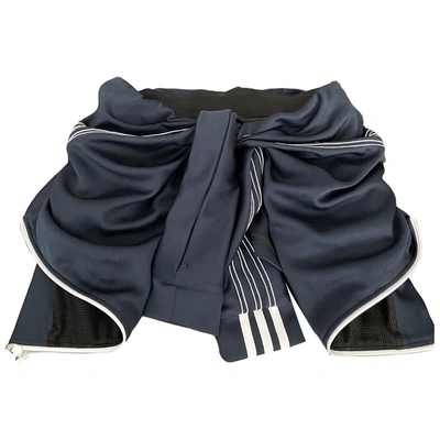 Pre-owned Adidas Originals By Alexander Wang Navy Shorts