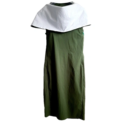 Pre-owned Liviana Conti Mid-length Dress In Green