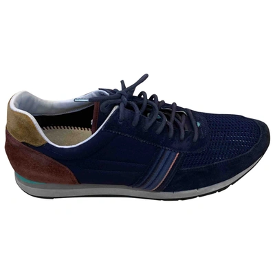 Pre-owned Paul Smith Low Trainers In Blue