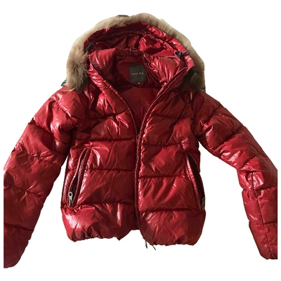 Pre-owned Duvetica Red Coat