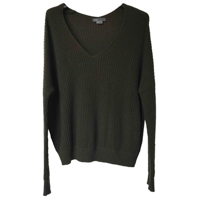 Pre-owned Vince Wool Jumper In Green