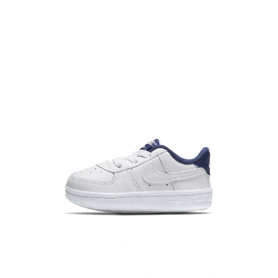 Nike Unisex Force 1 Low-top Crib Sneakers - Baby In White