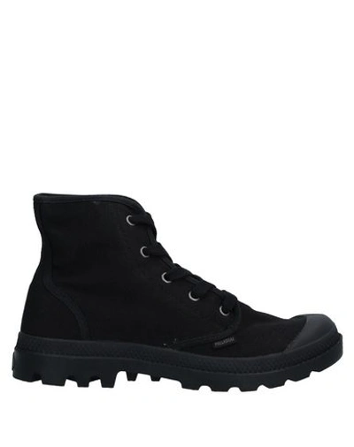 Palladium Ankle Boots In Black