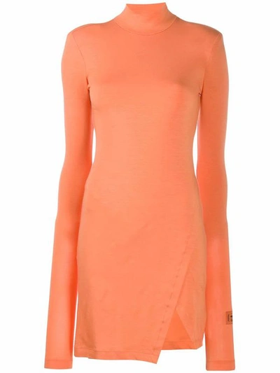 Heron Preston Women's Orange Polyester Dress