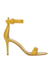 Gianvito Rossi Sandals In Yellow