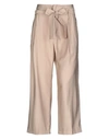 Liu •jo Pants In Beige