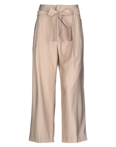 Liu •jo Pants In Beige