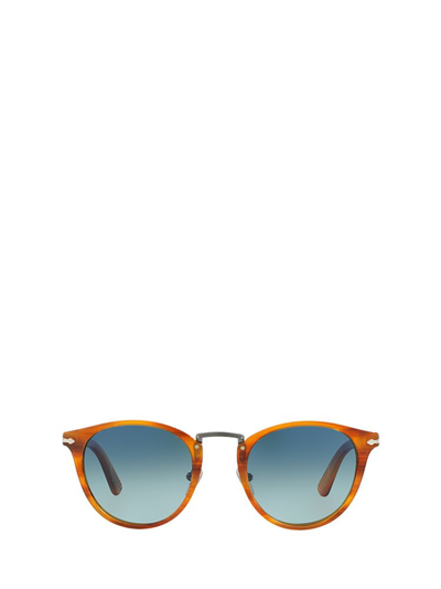 Persol Calligrapher Round Frame Sunglasses In Multi