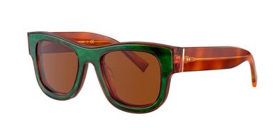 Dolce & Gabbana Dolce&gabbana Man Sunglasses Dg4379f In Brown Gradient Dark Brown