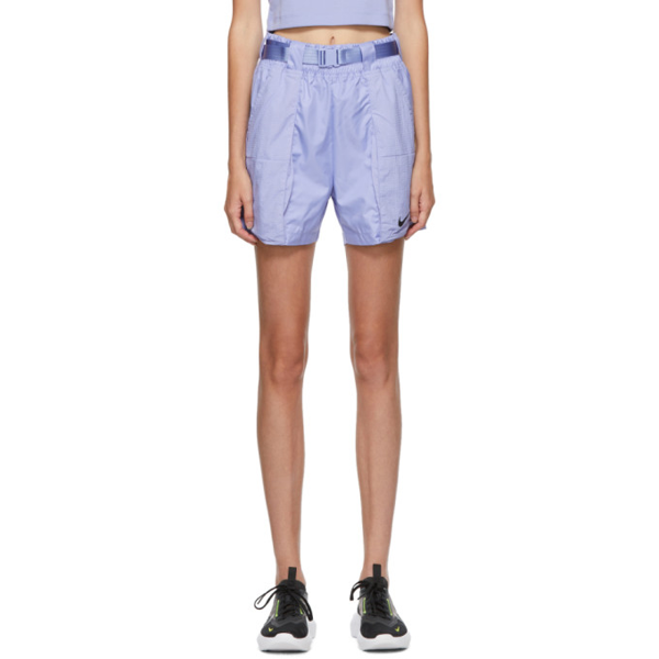 women's woven shorts nike sportswear swoosh