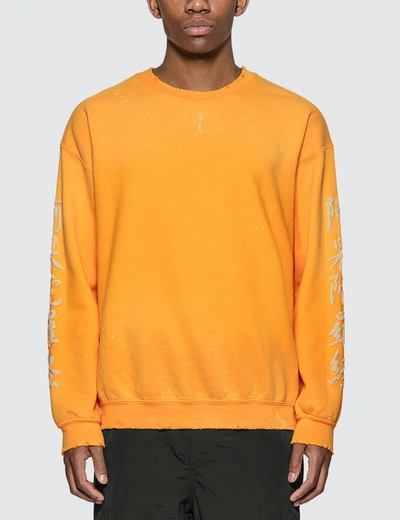 Sasquatchfabrix Herahera Sweatshirt In Yellow