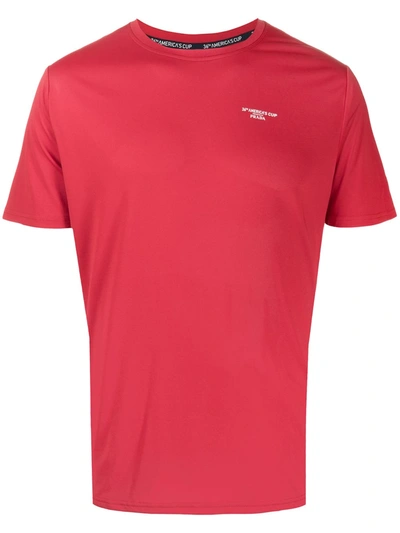 Prada X 36th America's Cup Presented By  Printed T-shirt In Red