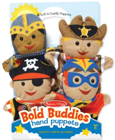 Melissa & Doug Babies' Melissa And Doug Kids' Bold Buddies Adventure Set Hand Puppets