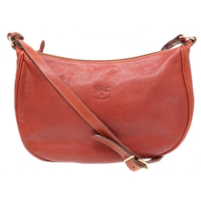 Pre-owned Il Bisonte Brown Leather Handbag