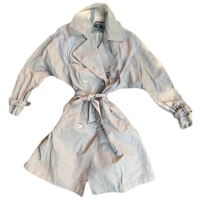 Pre-owned Jean Paul Gaultier Trench Coat In Camel