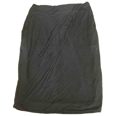Pre-owned Emporio Armani Skirt In Black