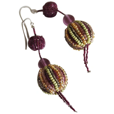 Pre-owned Salvini Earrings In Multicolour