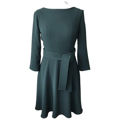 Pre-owned Claudie Pierlot Mid-length Dress In Green