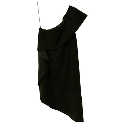 Pre-owned Pinko Mid-length Dress In Black