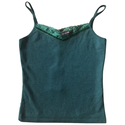 Pre-owned Blumarine Wool Camisole In Green