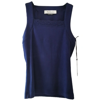 Pre-owned Mulberry Waistcoat In Blue