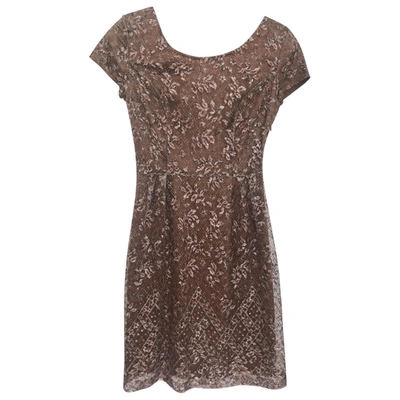 Pre-owned Collette Dinnigan Silk Mini Dress In Other