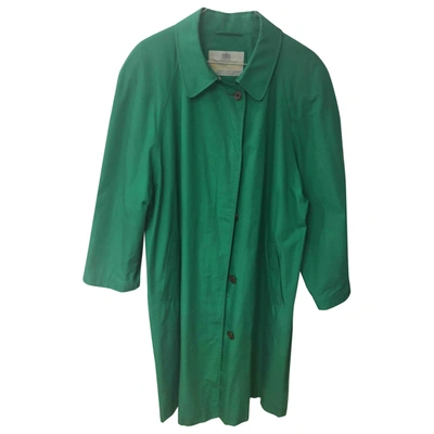 Pre-owned Aquascutum Jacket In Green