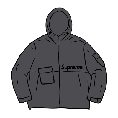 Pre-owned Supreme  Ripstop Utility Jacket Black