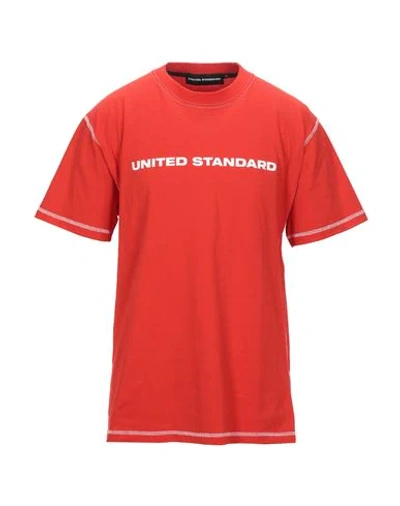 United Standard Logo T-shirt In Red