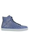 Hogan Rebel Sneakers In Blue