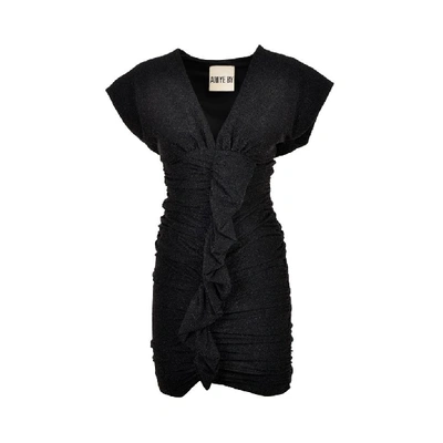 Aniye By Women's Black Polyester Dress