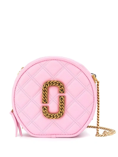 Marc Jacobs Status Pink Leather Shoulder Bag