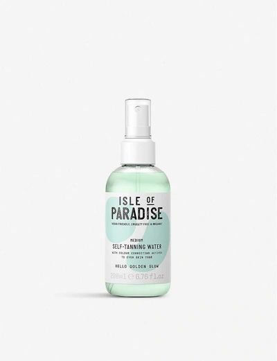 Isle Of Paradise Self-tanning Water - Medium 6.76 Fl Oz-no Color